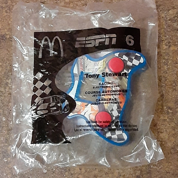 Toys | Vintage Mcdonalds Happy Meal Espn Racing Electron | Poshmark